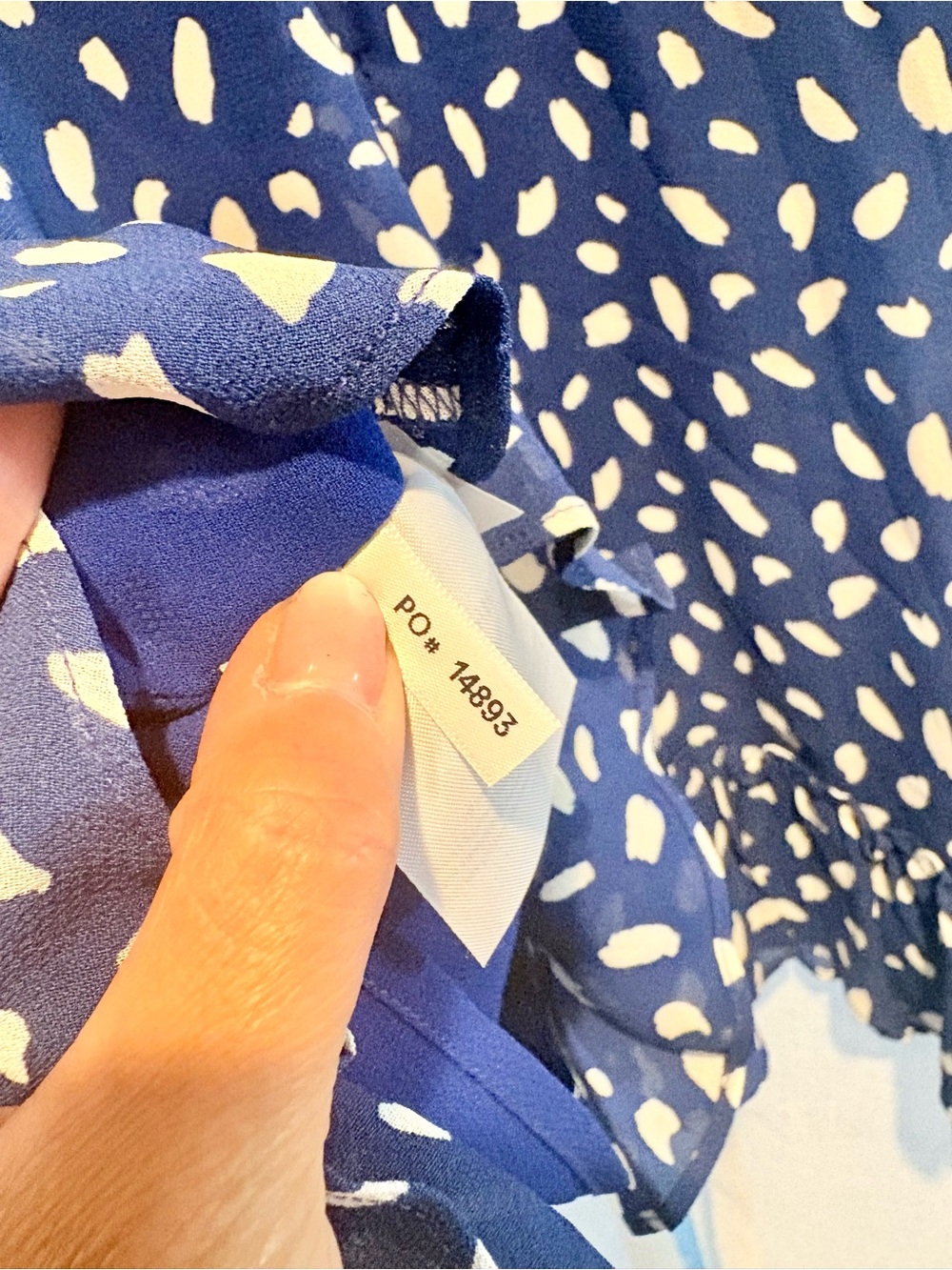 Reformation Ruffles at Hem Patterned Dress - Picture 6 of 7